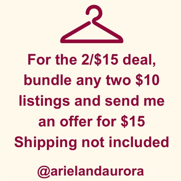 Other - 2/$15 Bundle Offer